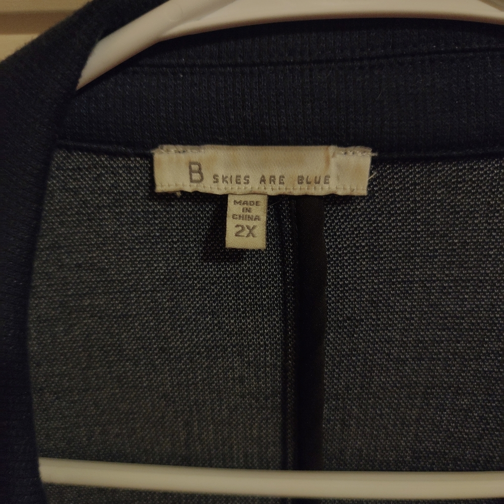 From Stich Fix , Bright Skies are Blue 2x 3/4 Navy Jacket